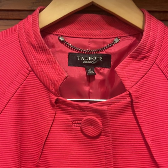 Vintage Talbots cape jacket size 18 - Picture 2 of 5